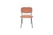 Miniature Chaise en tissu rose Jolien 5
