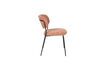 Miniature Chaise en tissu rose Jolien 6