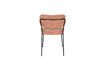 Miniature Chaise en tissu rose Jolien 8