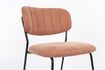 Miniature Chaise en tissu rose Jolien 3
