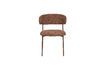 Miniature Chaise en tissu rouge Claes 7