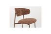 Miniature Chaise en tissu rouge Claes 8