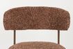 Miniature Chaise en tissu rouge Claes 11