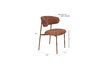 Miniature Chaise en tissu rouge Claes 10