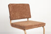 Miniature Chaise en tissu terracotta Ridge Soft 2