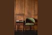 Miniature Chaise en tissu vert Naida 1