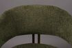 Miniature Chaise en tissu vert Naida 3