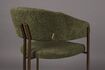 Miniature Chaise en tissu vert Naida 4