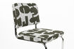 Miniature Chaise en tissu vert Ridge Kink Deco Symbols 8