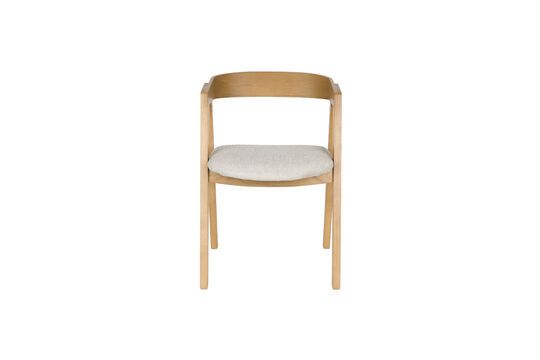 Chaise en tissue beige Mads Détouré