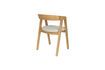 Miniature Chaise en tissue beige Mads 9