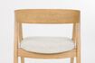 Miniature Chaise en tissue beige Mads 14