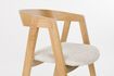 Miniature Chaise en tissue beige Mads 16