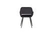 Miniature Chaise en velour noir Jelle 6