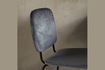 Miniature Chaise en velours gris Comma 3
