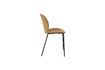 Miniature Chaise en velours ochre Bonnet 11