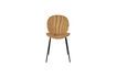 Miniature Chaise en velours ochre Bonnet 12