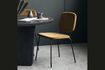 Miniature Chaise en velours olive Lao 1
