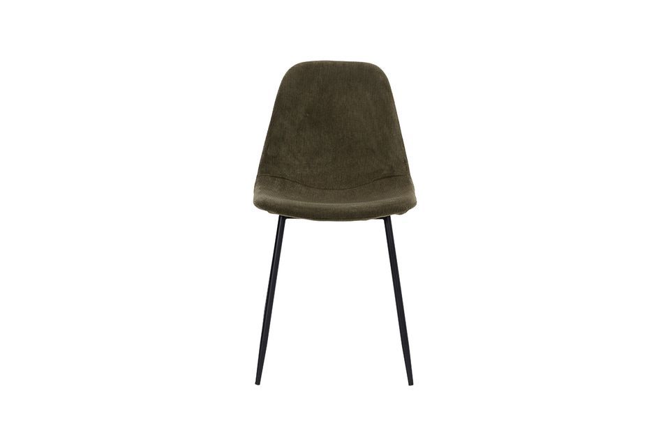 Un design contemporain associe au confort du velours