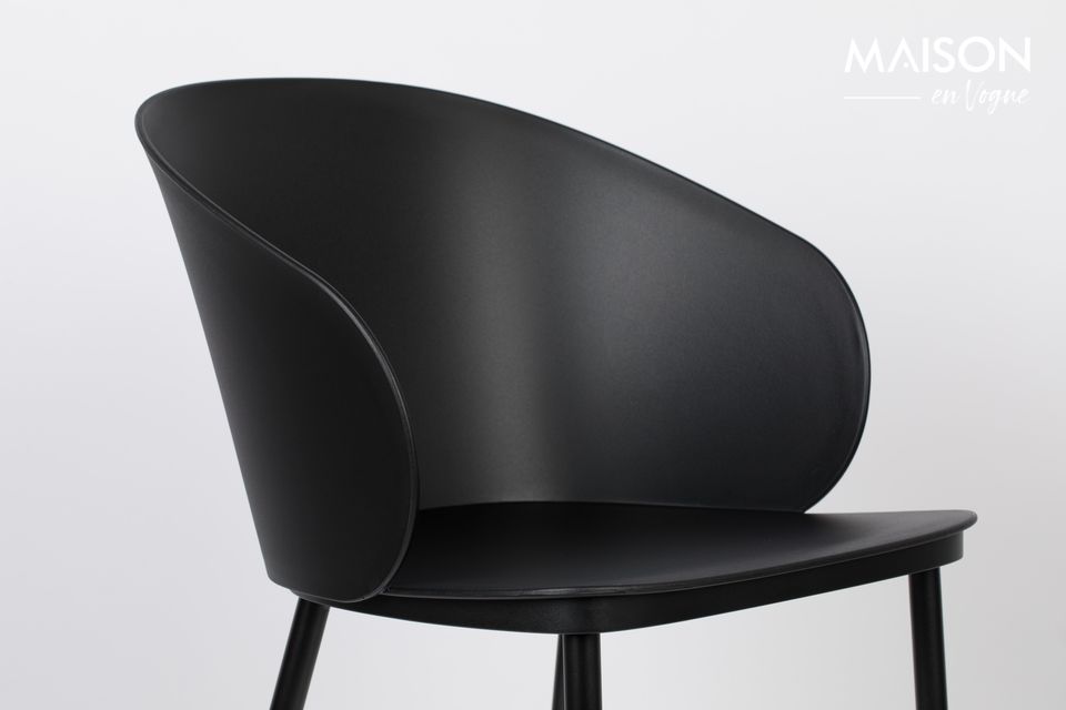 Une chaise sobre mais originale pour un style contemporain