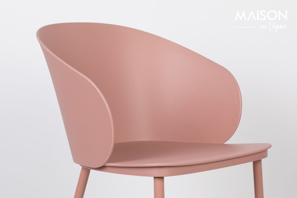 Une chaise gaie mais originale pour un style contemporain