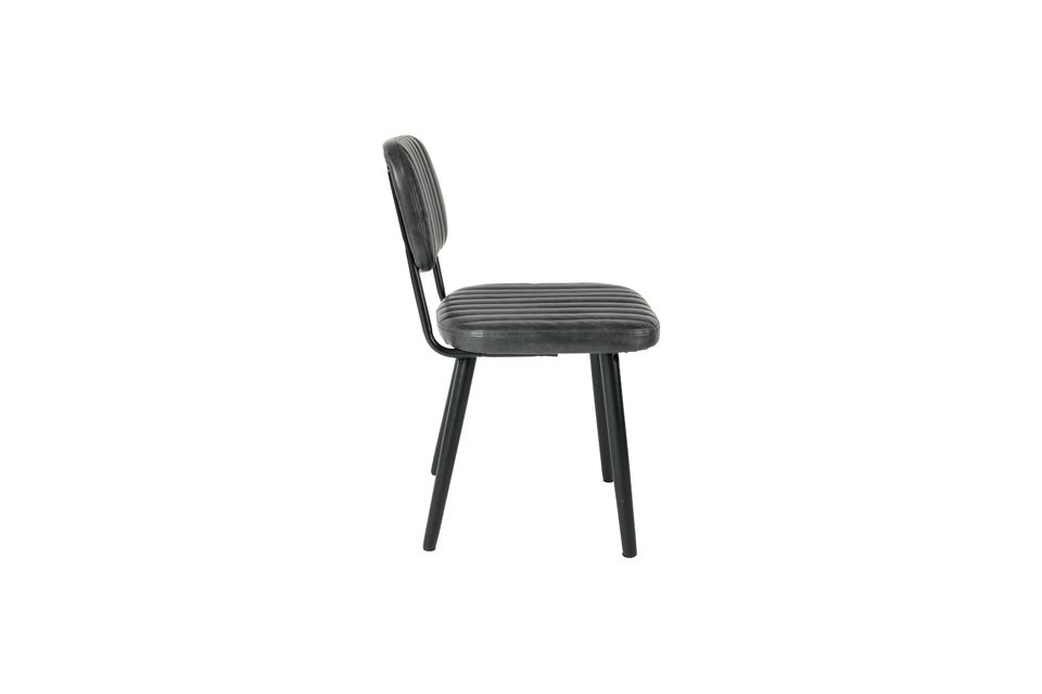 Chaise Jake Worn noire - 6