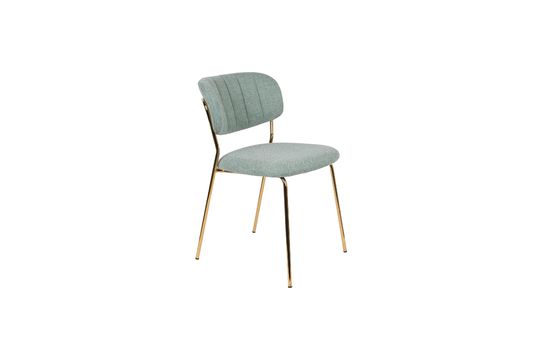 Chaise Jolien or et vert Clair