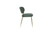 Miniature Chaise Jolien or et vert Foncé 9