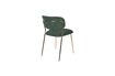 Miniature Chaise Jolien or et vert Foncé 10