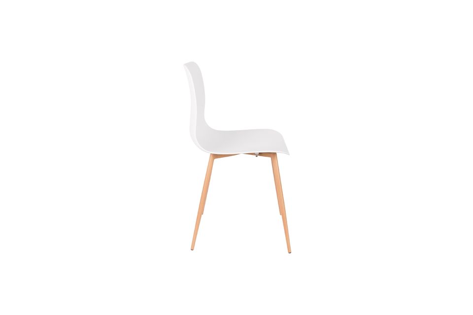 Chaise Leon blanche - 6