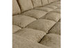 Miniatuur Chaise longue bank rechts structuur velvet Wheatfield SECOND DATE 5