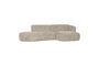 Miniatuur Chaise longue bank rechts zand Polly Productfoto