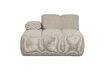 Miniature Chaise longue element left beige melange boucle Mojo 2