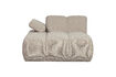 Miniature Chaise longue element left beige melange boucle Mojo 3
