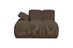 Miniatuur Chaise longue element links bouclé bruin melange MOJO 3