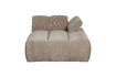 Miniaturansicht Chaise Longue Element Rechts Cord-Gewebe Dunkelsand Mojo 3