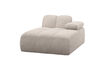 Miniaturansicht Chaise longue-Element rechts Rippstoff Ecru Mojo 1