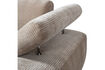 Miniature Chaise Longue Element Right Rib Fabric Dark Sand Mojo 9