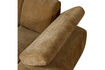 Miniature Chaise longue element right rib fabric honey yellow Mojo 8
