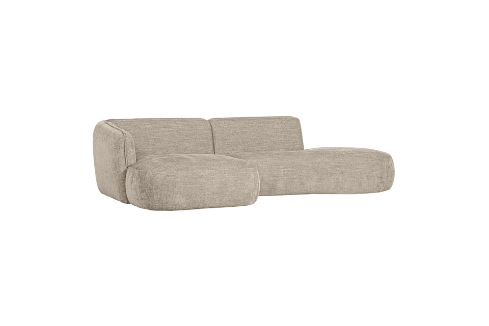 Forme ludique et organique Recouvert d\'un tissu doux Fait partie de la remarquable serie Polly H