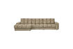 Miniature Chaise longue gauche velours Wheatfield SECOND DATE 2
