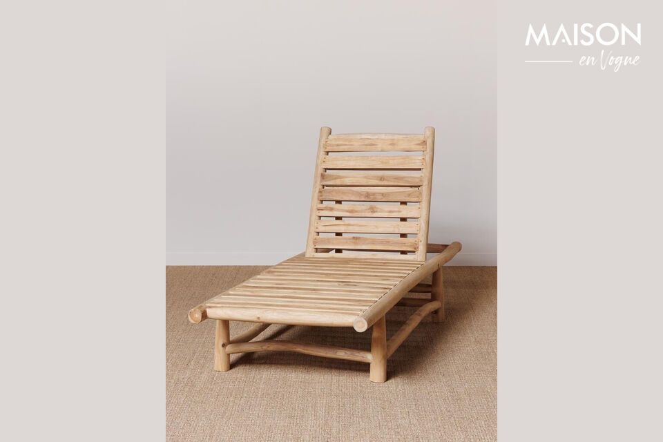 Scoprite il perfetto equilibrio tra funzionalità ed estetica con la nostra chaise longue in teak