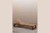 Miniatura Chaise longue in teak beige Tirama 3