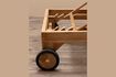 Miniatura Chaise longue in teak beige Tirama 4