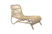 Miniature Chaise longue Kim en rotin 4