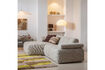 Miniature Chaise longue sofa left bouclé beige melange Mojo 3