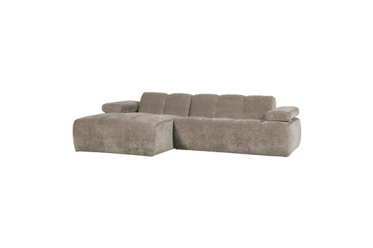 See the product profile chaise Longue Sofa Left Rib Fabric Dark Sand MOJO Chaise Longue Sofa Left Rib Fabric Dark Sand MOJO