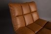 Miniature Chaise lounge Bar vintage marron 12
