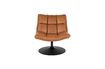 Miniature Chaise lounge Bar vintage marron 16