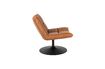 Miniature Chaise lounge Bar vintage marron 17